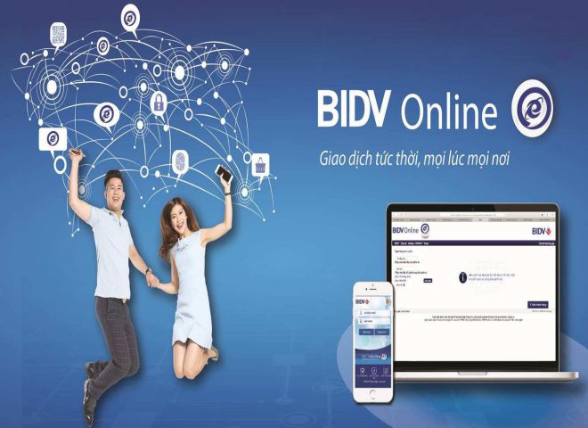 cách lấy lại mật khẩu BIDV online
