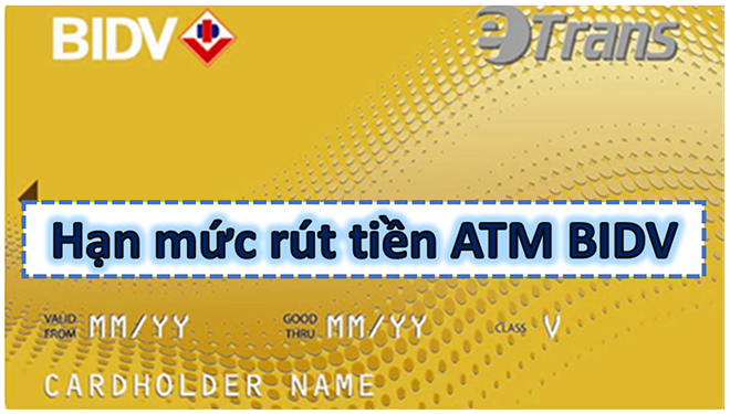 thẻ ATM BIDV